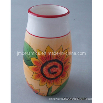 Vaso de girassol